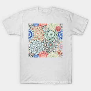 Seamless pattern with floral mandala T-Shirt